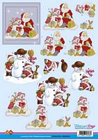 CD10234 Kerstman/Sneeuwpop